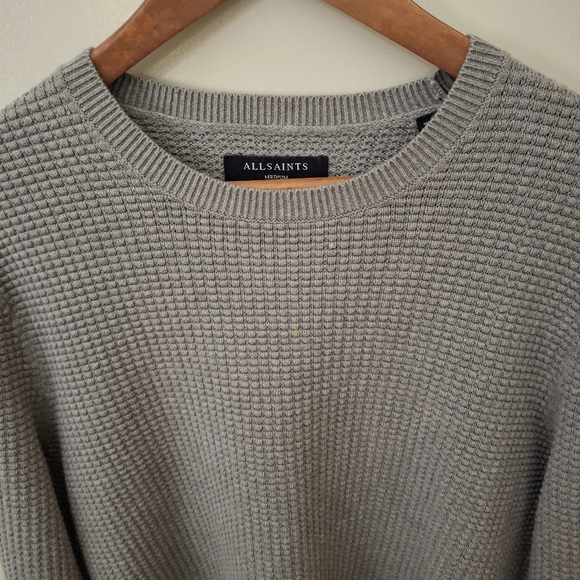 All Saints Men's Gray Sweater_2 - Picture 4 of 8